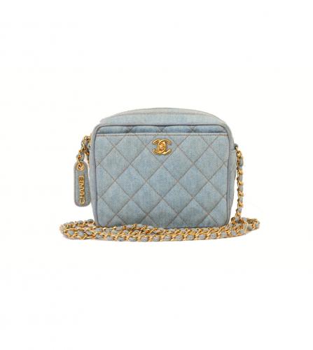 CHANEL BLUE JEAN FRONT POCKET BAG