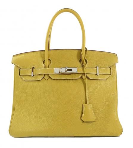 HERMES BIRKIN 30 TAURILLON CLEMENCE CURRY