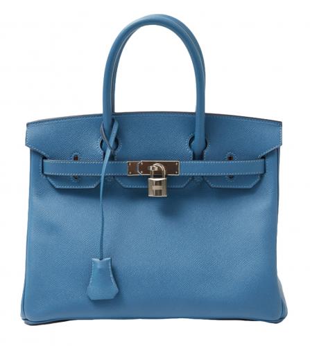 HERMES BIRKIN 30 TOGO COBALT