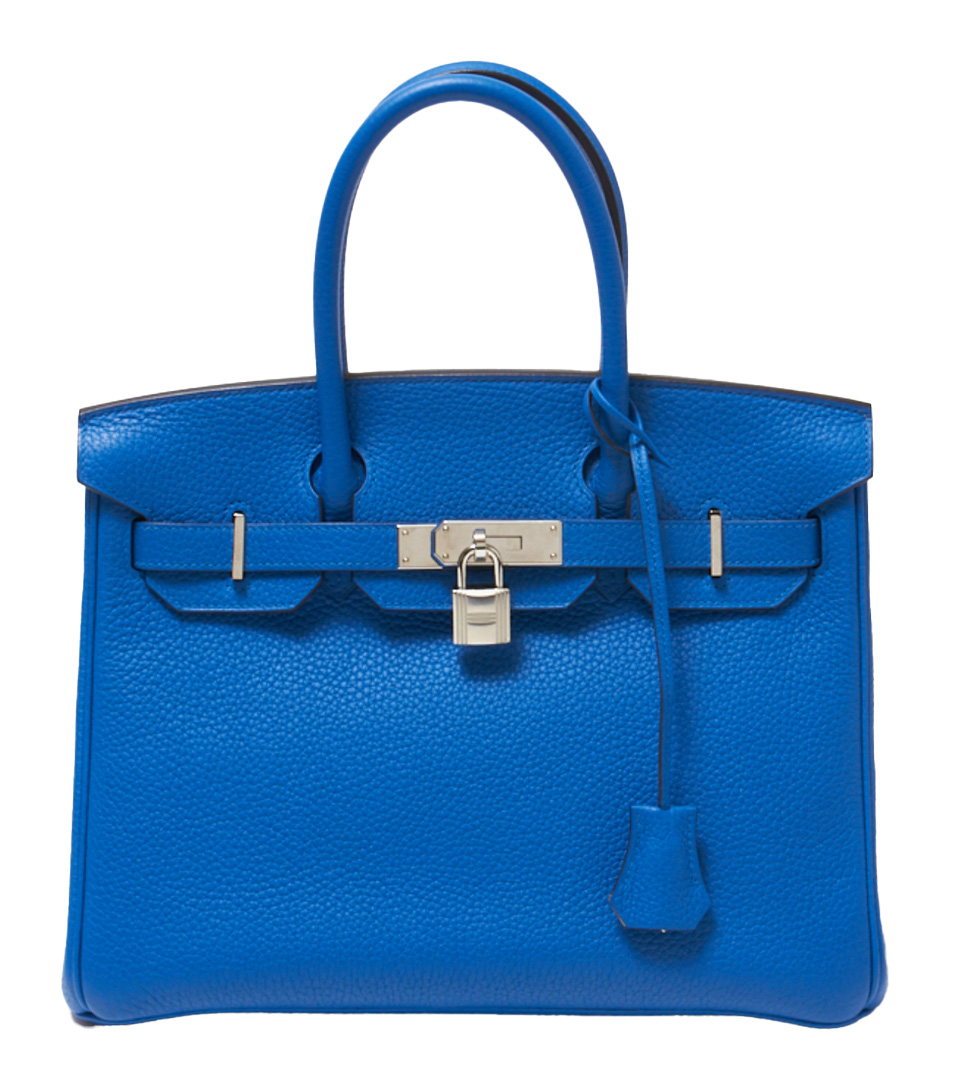 HERMES BIRKIN 30 TOGO BLEU ZELLIGE | VINTAGE PARIS