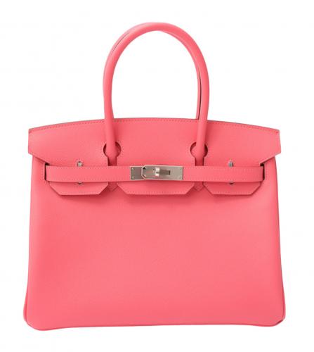 HERMES BIRKIN 30 EPSON ROSE AZALEE