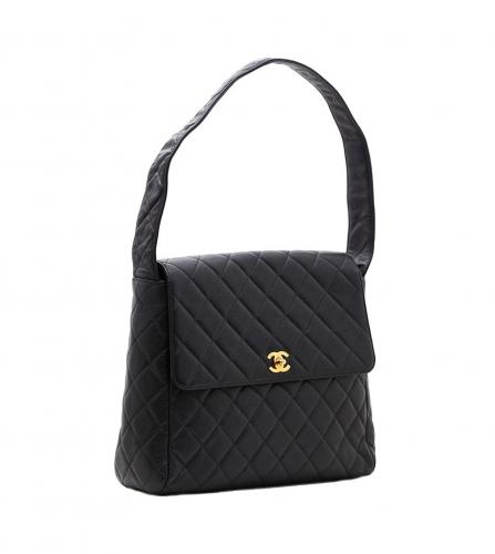 CHANEL BLACK FLAP BAG